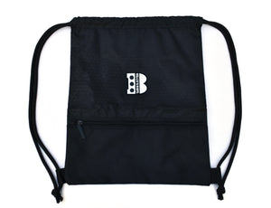 Black Drawstring Bag