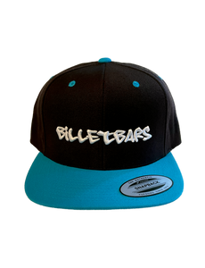 Yupoong Snapback: Black/Teal