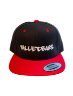 Yupoong Snapback: Black/Red