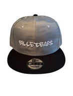 New Era Snapback: Grey Camo/Black