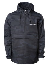 Load image into Gallery viewer, Black Camo Wind Breaker