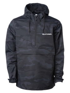 Black Camo Wind Breaker