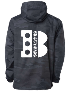 Black Camo Wind Breaker