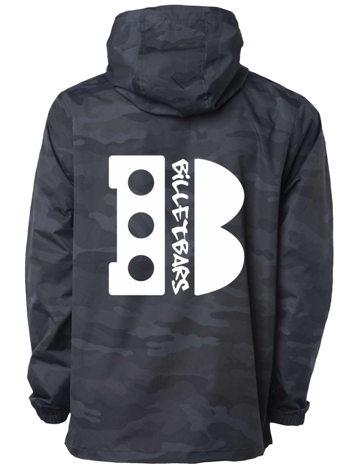 Black Camo Wind Breaker