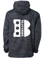 Black Camo Wind Breaker
